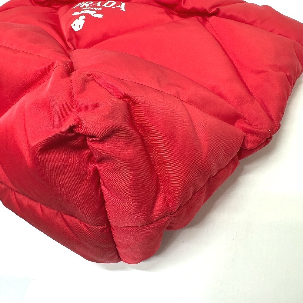 PRADA Padded Tote Bag Red - Picture 4 of 15